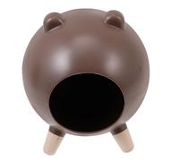 BCOATH Abri Hamster en Rondins Cachette pour Petits Animaux Maison Solide pour Cage Accessoires Hamster et Cochons d'Inde