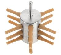 BCOATH Accessoire de Plumage pour Plumeuse à Volaille 18 Doigts en Acier Inoxydable Épilateur Portable pour Poulets Canards et Oies Outil de Plumage Rapide Ferme Cuisine