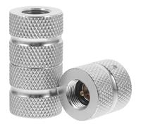 BCOATH Adaptateur De Réservoir De Gaz Professionnel 3 Pièces pour Réchaud De Camping, Convertisseur De Propane en Métal Résistant, Petit Connecteur Plat pour Usage Extérieur Et Trekking