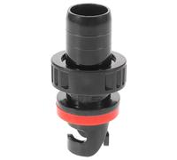 BCOATH Adaptateur Sécurité à Air Plastique Pompe Noir pour Planche en Diamètre Extérieur 21,6mm, Compatibilité Polyvalente Renforcée à Pagaie Embarcation Gonflable