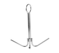 BCOATH Ancre Multi Prong Acier Inoxydable Griffes Crochet pour Bateau Yacht et Kayak Compact et Facile à Utiliser pour Toutes Surfaces Marines