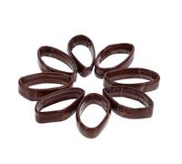 BCOATH Anneaux de Montre Accessoires Remplaçables en Cuir Véritable 20mm Lot de 10 Confortables et Faciles à Utiliser pour Bracelets pour Montres Portables