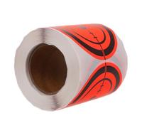 BCOATH Autocollants Cibles Adhésives Fluorescentes Résistantes et Réutilisables pour Tir à Arc et Entraînement Intérieur Extérieur