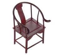 BCOATH Bac à Sable Décoration Mobilier Miniature Traditionnel Abs Modèle de Fauteuil Oriental pour Maison de Poupée