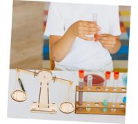 BCOATH Balance Scale Bois DIY Éducatif pour Garçon Fille Jeu de Construction Scientifique pour Apprentissage des Mathématiques et Calcul Cadeau Pédagogique pour Garçons et Filles