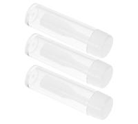 BCOATH Bâtonnets en Silicone pour Lentilles de Contact 3 Pièces Applicateurs Pratiques Blancs Outil Multi-Usage pour Pose et Retrait Accessoires Compacts de Voyage Compatibles avec