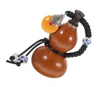 BCOATH Bouteille Petite Bouteille de Décoration Originale en Calebasse Vintage 150ml Surface Confortable et Fabrication Soignée, Décor Créatif pour Bar et Restaurants