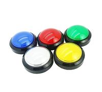 BCOATH Boutons de réponse Quiz Buzzer Buzzer Buzzer Été Salle de Classe Jouet électronique Été Numéro de réponse pour Enfants Touches d'été Bop Il Jouet Vrai Faux Bouton d'été Chanter 100 mm
