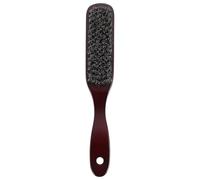BCOATH Brosse à Barbe pour Hommes en Bois Poils de Sanglier, Design Ergonomique Léger, pour Entretien Barbe Homme, pour Fête des Pères