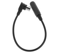 BCOATH Câble Midi Coudé 6,35mm vers Din 5 Broches pour Piano | Enregistrement et Scène, pour Carte Son Piano et Guitare, Noir, Plastique et Métal, Compact