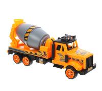 BCOATH Camion Malaxeur à Inertie en Plastique Modèle de Camion de Construction Extra-Large Éducatif pour Garçon et Filles Jouets D’Ingénierie Lumineux pour Jeu Couleur Aléatoire