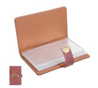 BCOATH Carnet D’épargne avec Verrou à Combinaison, Planificateur de Budget Hebdomadaire en Pu Effet Crocodile, Organiseur de Factures Rose Pêche pour Suivi du Remboursement Dette et