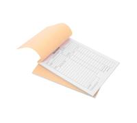 BCOATH Carnet de Commande 2pcs Format Triplicata en Papier Couverture Rigide, Registre des Commandes et Factures pour Boutiques et Fleuristes, Facile à Stocker