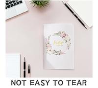 BCOATH Carnet de Vœux de Mariage pour Lui, 2pcs en Papier Design Délicat, pour Lectures de Serments Lors de Cérémonies de Mariage