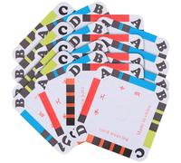 BCOATH Cartes Artisanales de Tissage en Papier Carton 100 Pièces, Surface Lisse et Résistante, Kit DIY pour Atelier de Tissage Créatif
