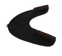 BCOATH Ceinture de manche de sangle abdominale bande d'aide à la traction équipement d'entraînement sportif bande d'assistance pour tractions bandoulière portante Mousse Noir