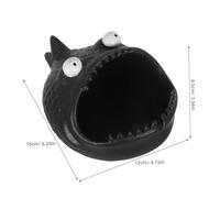 BCOATH Cendrier Céramique Original Forme de Poisson Drôle Coupe-vent et Portable Accessoire Décoratif Polyvalent pour Bureau Maison et Extérieur