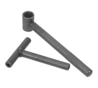 BCOATH Clé à Poussoir de Soupape Moteur Moto en Acier Argenté 2pcs Facile à Utiliser Réglage Précis pour Professionnels et Passionnés de Bricolage