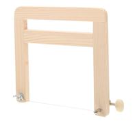 BCOATH Coupe-savonnette en Bois Lame Métallique, Outil de Coupe Précis et Multi-usages Fabrication Artisanale de Savons, Trancheuse à Savonnette Portable