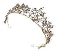 BCOATH Couronne de Mariage pour Mariée en Alliage Élégant Style Baroque Unique pour Cérémonie Photo et Bal de Fin D'année