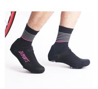 BCOATH Couvre-Chaussures Effet Anti-Transpiration Noirs de Cyclisme Imperméables Matériau Poly et Nylon pour Hommes et Femmes Pratique du Vélo Activités Sportives