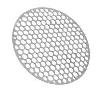 BCOATH Cuisson Ronde Acier Inoxydable Simple et Pratique pour Barbecue Extérieur Filet de Grillage Polyvalent pour Légumes Viandes et Poissons Maille Résistante pour Cuisson Uniforme et