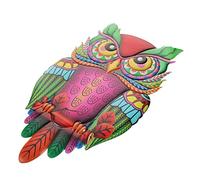 BCOATH Décoration Murale En Fer Pour Salon Motif Hibou Décoration Murale Créative En Métal Pour Pendaison De Crémaillère