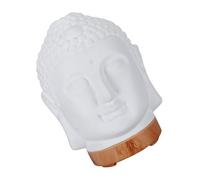 BCOATH Diffuseur D'arômes Céramique Tête de Bouddha Ultrasonique Silencieux Portable pour Salon Éclairage Coloré, Humidificateur Air Moins de 1l Bibliothèque