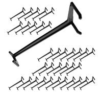 BCOATH Écarteurs de Branches pour Arbres Fruitiers en PE Noir, 100 Pièces, Faciles à Installer pour Former Un Angle des Petites Branches Jardin