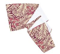 BCOATH Écharpe de Dîner pour Adultes en Polyester, Bavoirs Élégants et Résistants, Protège-vêtements Facile à Porter pour Table à Manger