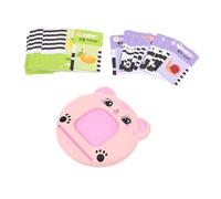 BCOATH Éducatif Interactif pour Tout-Petits Machine à Cartes Parlantes Animaux Développement Intellectuel et Apprentissage Précoce du Discours Cadeau Anniversaire pour Garçon Fille