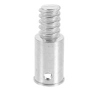 BCOATH Embout Fileté Design Riveté en Alliage D'aluminium Manche à Balai pour Adaptateur Solide Facile à Installer pour Outils de Nettoyage Ménager