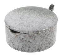 BCOATH Encrier en Céramique Multi-fonction Couvercle, Poignée Pratique, Plateau de Calligraphie Créatif pour Encre à Dessiner et Kit de Calligraphie