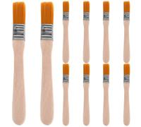 BCOATH Ensemble de 10 Pinceaux d'Archéologie en Bois pour Garçon et Filles Brosses à Creuser Pédagogiques Kit Fouille Archéologique Garçon Fille Outils Éducatifs pour Apprentissage