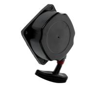 BCOATH Ensemble de Lanceur à Tirette Compact et Étanche pour Démarreur Manuel de Tondeuse à Gazon et Cultivateur de Jardin, Accessoires pour Moteurs à Essence Noir, pour Parcs et Écoles