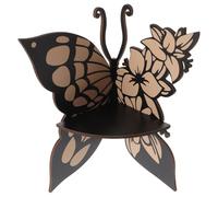 BCOATH Étagère Murale d'angle en Bois Papillon, Rangement Décoratif pour Intérieur, Installation Facile Design Unique et Forme en Coin Droit