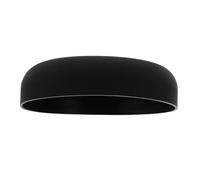 BCOATH Étui de Protection en Silicone Noir Étanche et Antichoc pour Haut-Parleur 115 CM Cache-Poussière Rond Compatible Bateaux Voitures et Camions Accessoire Audio Marin Solide pour