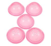 BCOATH extrémité de Tuyau en Chinchilla, Accessoires pour Hamsters, Plastique Rose, 5 pièces, Facile à démonter, pour Petite Cage et Tunnel Externe