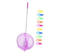 BCOATH Filet de Télescopique pour Garçon Fille Filet Extensible pour Attraper Insectes et Petits Poissons avec Faux Poissons Décoratifs Exploration Nature Adapté Aux Jardins et