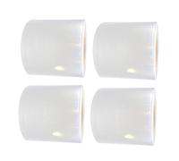 BCOATH Film Étirable PE Transparent 5 CM X 140 M Film d'Emballage Résistant à L'Usure pour Déménagement et Stockage Lot de 4 Rouleaux Écologiques Haute Élasticité et Adhérence