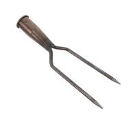 BCOATH Fourche de Jardin à 2 Dents en Acier pour Bêcher et Ameublir