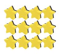 BCOATH Gommes Effaçables à Sec Magnétiques Mini Gommes Multifonctions Lot de 20 en Eva et Feutre Jaune pour Tableau Blanc, Maison Salle de Classe