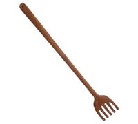 BCOATH Gratte-Dos en Bois de Santal Doré Manche Long pour Massage Manuel du Dos Outil Portable pour Soulager Démangeaisons Massage Dos Épaule et Jambes Usage Maison et Voyage