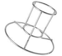BCOATH Grille à Rôtir en Acier Inoxydable pour Poulet et Dinde, Cadre Stable et Pratique, Accessoire pour Barbecue en Plein Air et Soirées Camping