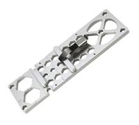 BCOATH Guide de Scie Circulaire 260mm à Angle Droit en Acier Inoxydable et Alliage D'aluminium, Rail Pratique pour Projets de Menuiserie et Amélioration Maison
