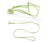 BCOATH Harnais et Laisse pour Tortues avec Sangle Poitrine réglable et poignée Ergonomique en Daim Vert pour Sorties en Plein air