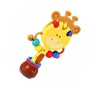 BCOATH Hochet Bébé Jouets De Nappe Phréatique Jouets Pour Bébés Jouets Pour Tout-Petits Nouveau-Nés Hochet D'Éclairage Jaune En Plastique Hochet Secouant Hochet