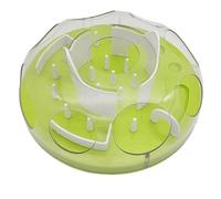 BCOATH Interactif pour Chat de Labyrinthe Vert en Abs, Mangeur Lent Facile à Laver, pour L'alimentation Divertissement du Chat
