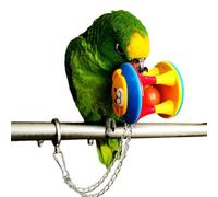 BCOATH Jouets Éducatifs Couleur Aléatoire Petits Perroquets 3pcs en Plastique, Balle Creuse pour Développement des Compétences, pour Jouer et Aventurer pour