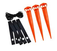 BCOATH Kit Ancrage pour Arbres Support Extérieur pour Jeunes Plants Fixation Jardin Facile à Installer Protection pour Croissance Saine des Arbres